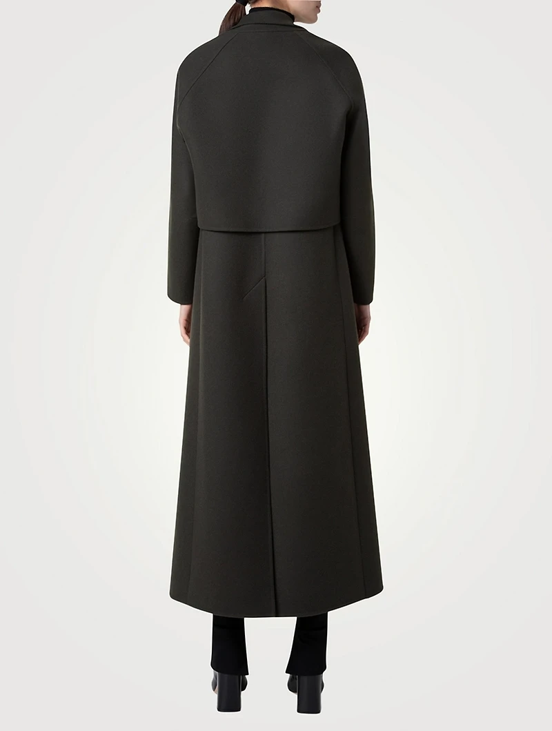Zendaya Wool Cashmere Double-Face Coat