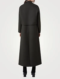 Zendaya Wool Cashmere Double-Face Coat