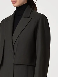 Zendaya Wool Cashmere Double-Face Coat