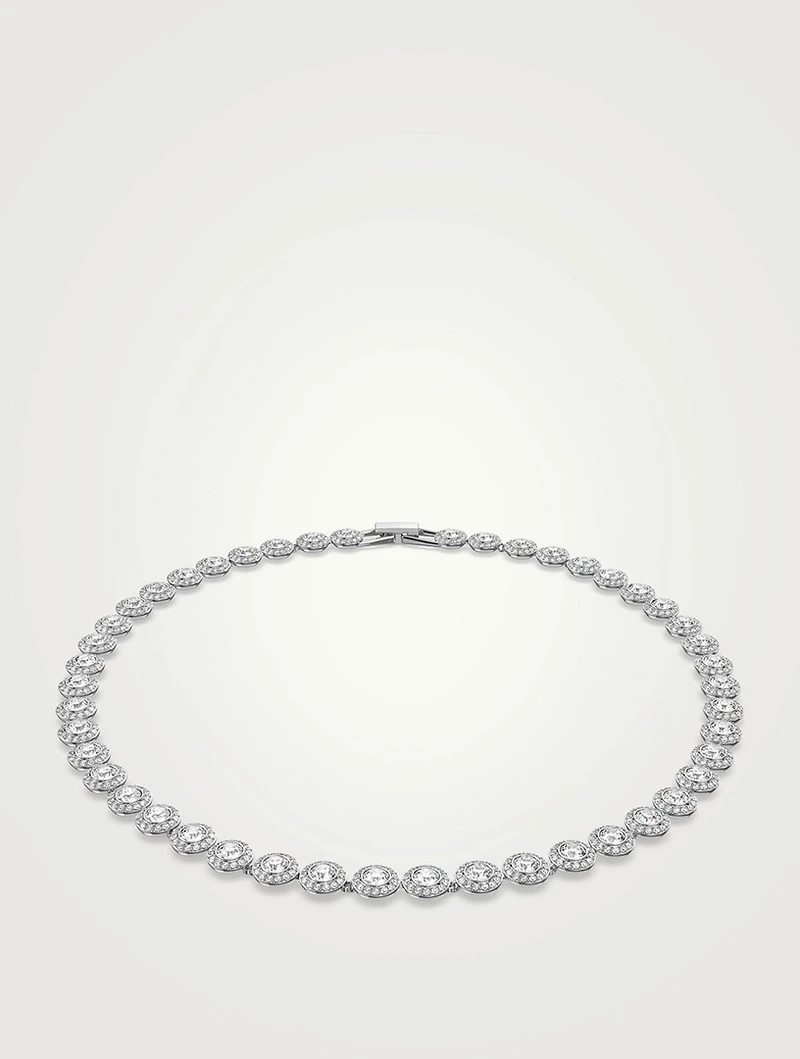 Angelic Crystal Tennis Necklace