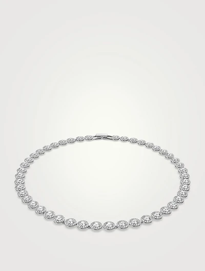 Angelic Crystal Tennis Necklace