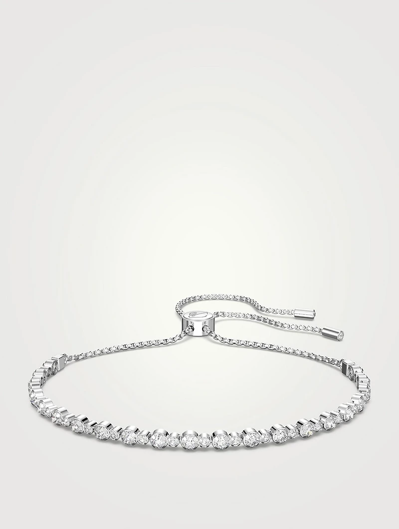 Medium Subtle Crystal Tennis Bracelet
