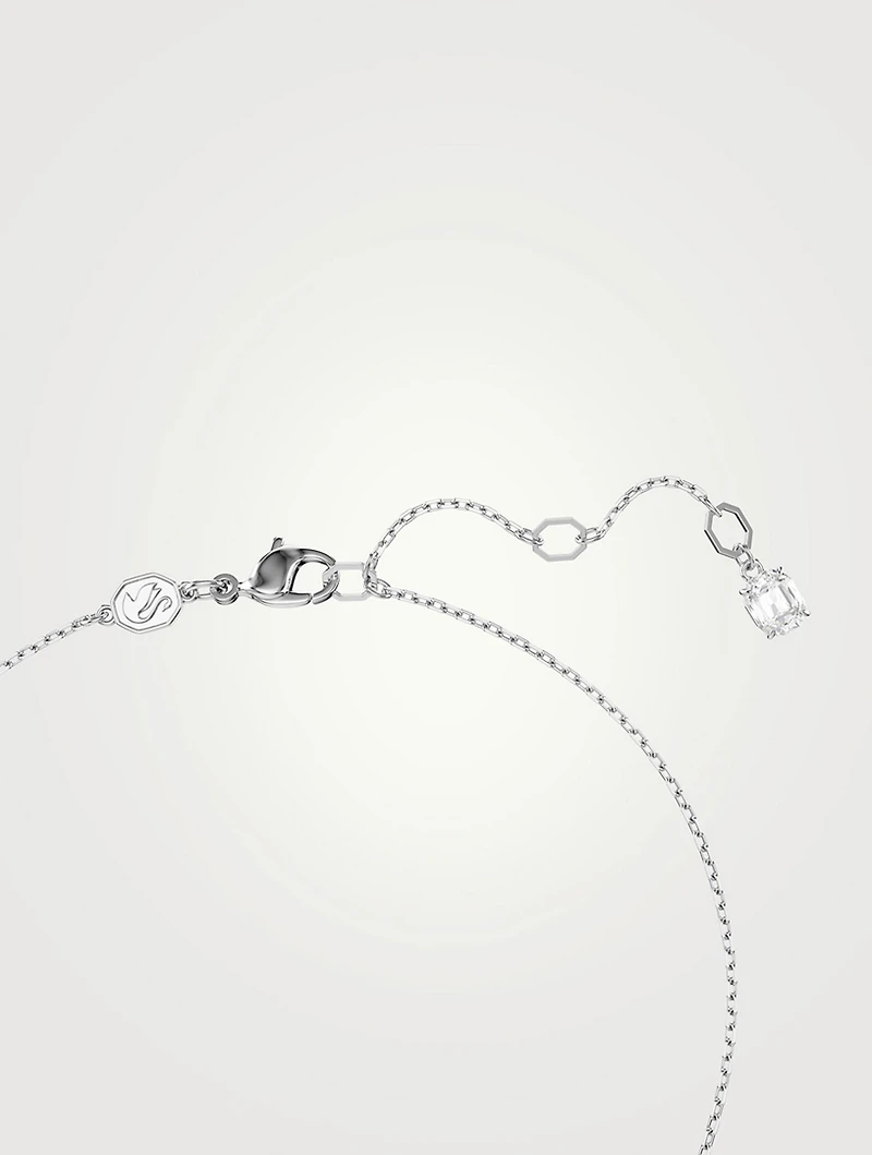 Hyperbola Crystal Heart Necklace