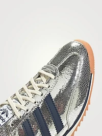 SL 72 OG Metallic Leather Sneakers