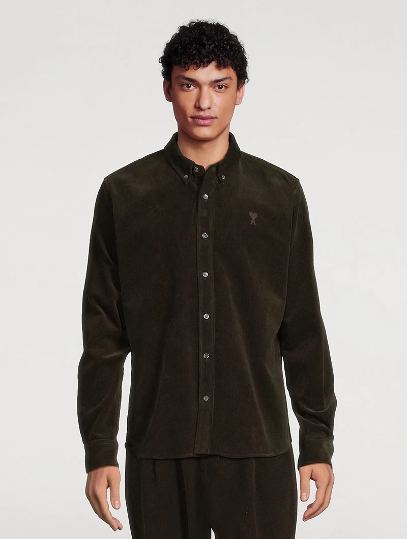 Ami de Cœur Corduroy Velvet Shirt