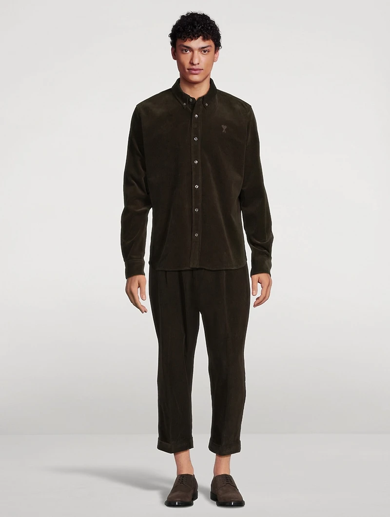 Ami de Cœur Corduroy Velvet Shirt