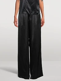 Satin Pajama Trousers
