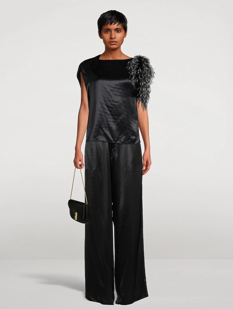 Satin Pajama Trousers