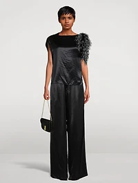 Satin Pajama Trousers