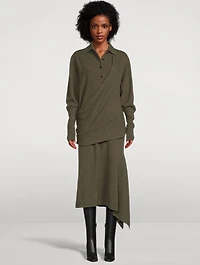 Knit Polo Dress