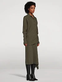 Knit Polo Dress