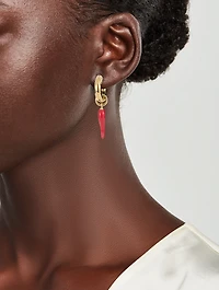 Horn Me Up Earrings
