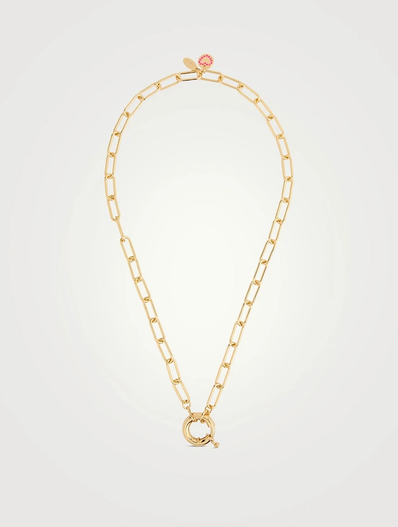 Lia Paperclip Chain Necklace