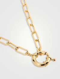 Lia Paperclip Chain Necklace