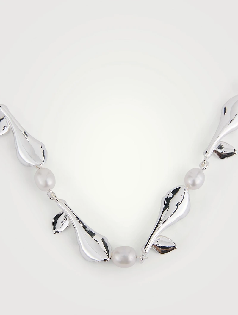 Lily Of The Valley Pearl Necklace
