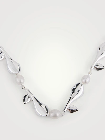 Lily Of The Valley Pearl Necklace