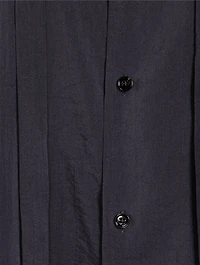Dry Silk Shirt With Neck Tie