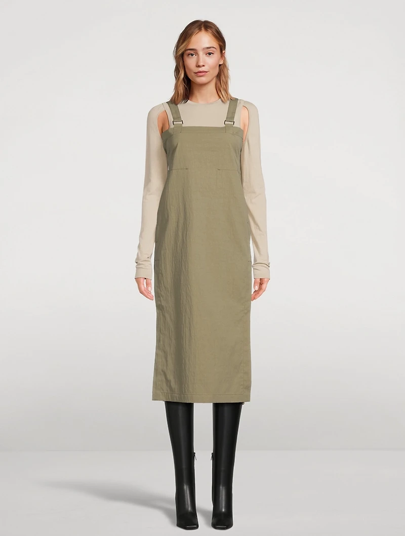 Midi Skirt With Straps