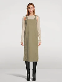 Midi Skirt With Straps