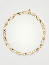 Franca 14K Gold Small Links Necklace