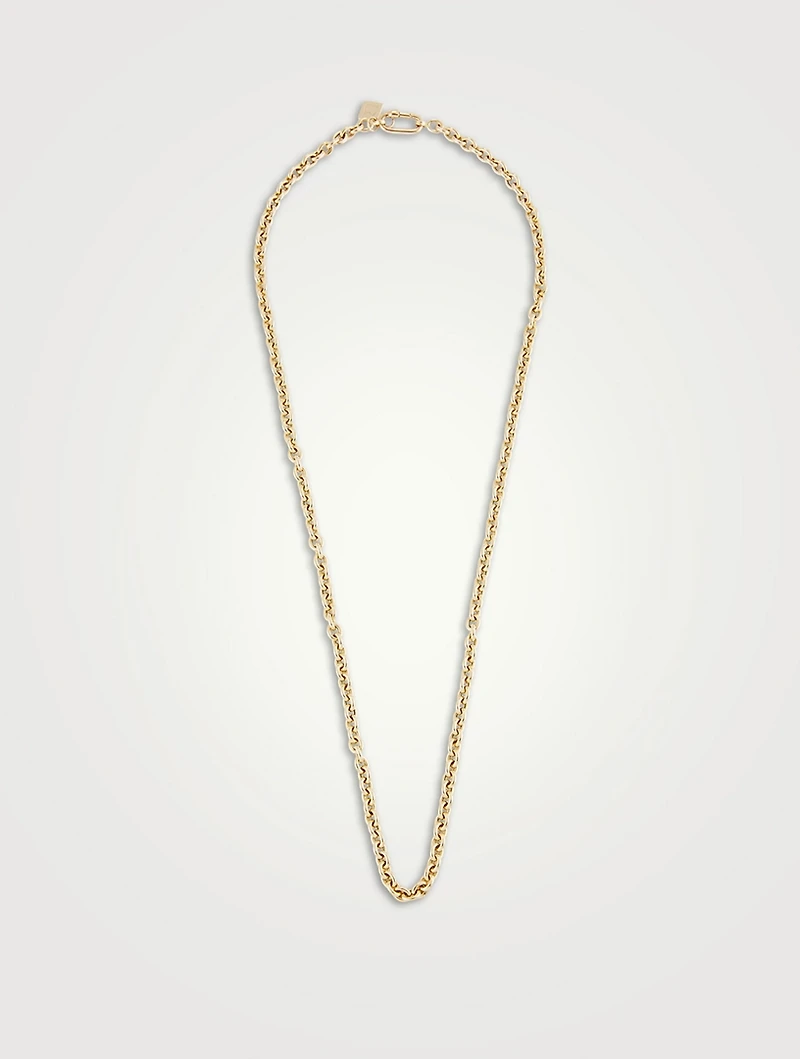 14K Yellow Gold Chain Necklace
