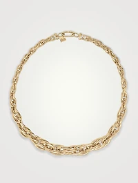 Ephrusi 14K Gold Small Links Necklace