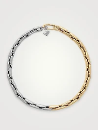 Lauren 14K Gold Small Links Necklace