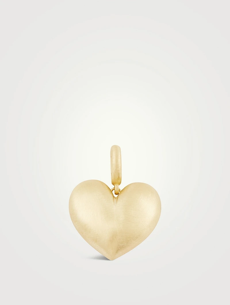 Paulette 14K Yellow Gold Heart Pendant