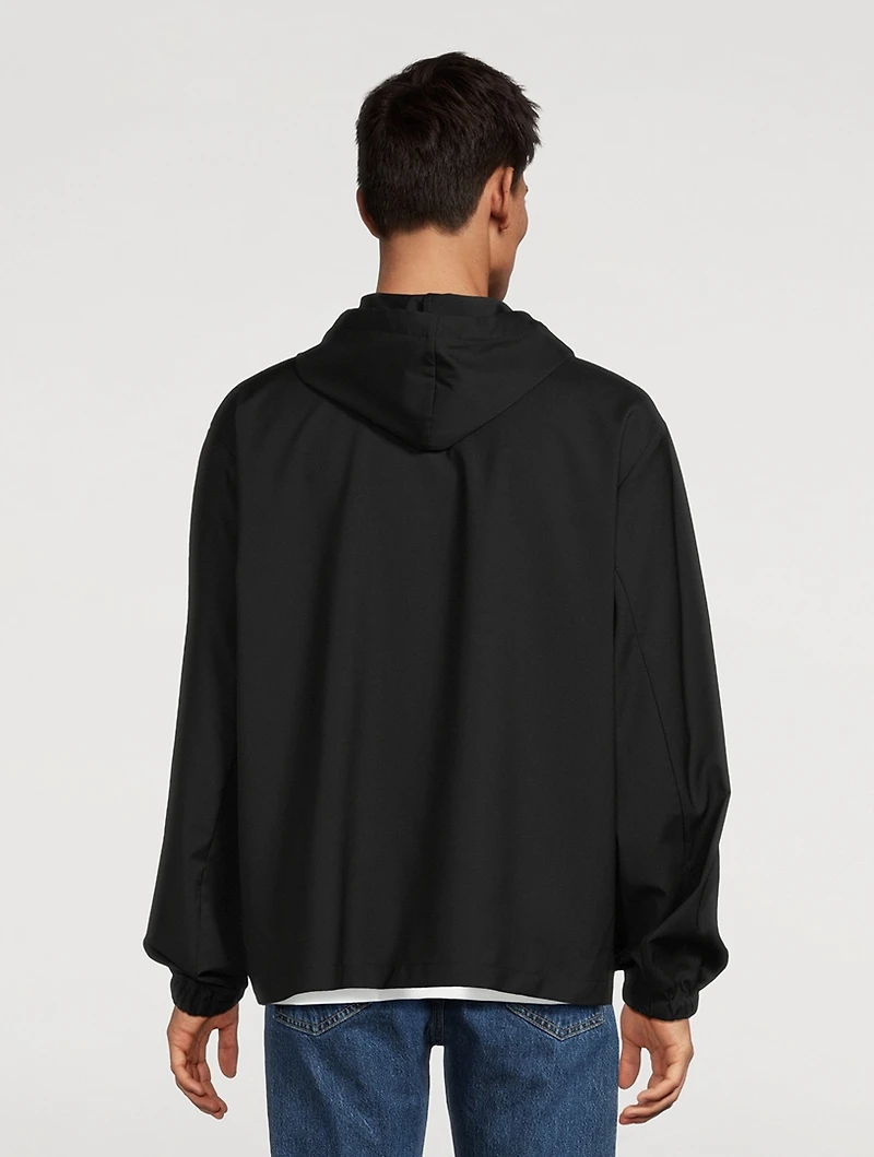 4G Wool Zip Hoodie
