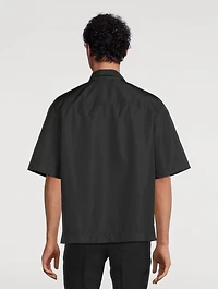 4G Short-Sleeve Zip Shirt