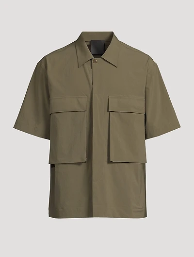 Signature Logo Short-Sleeve Shirt