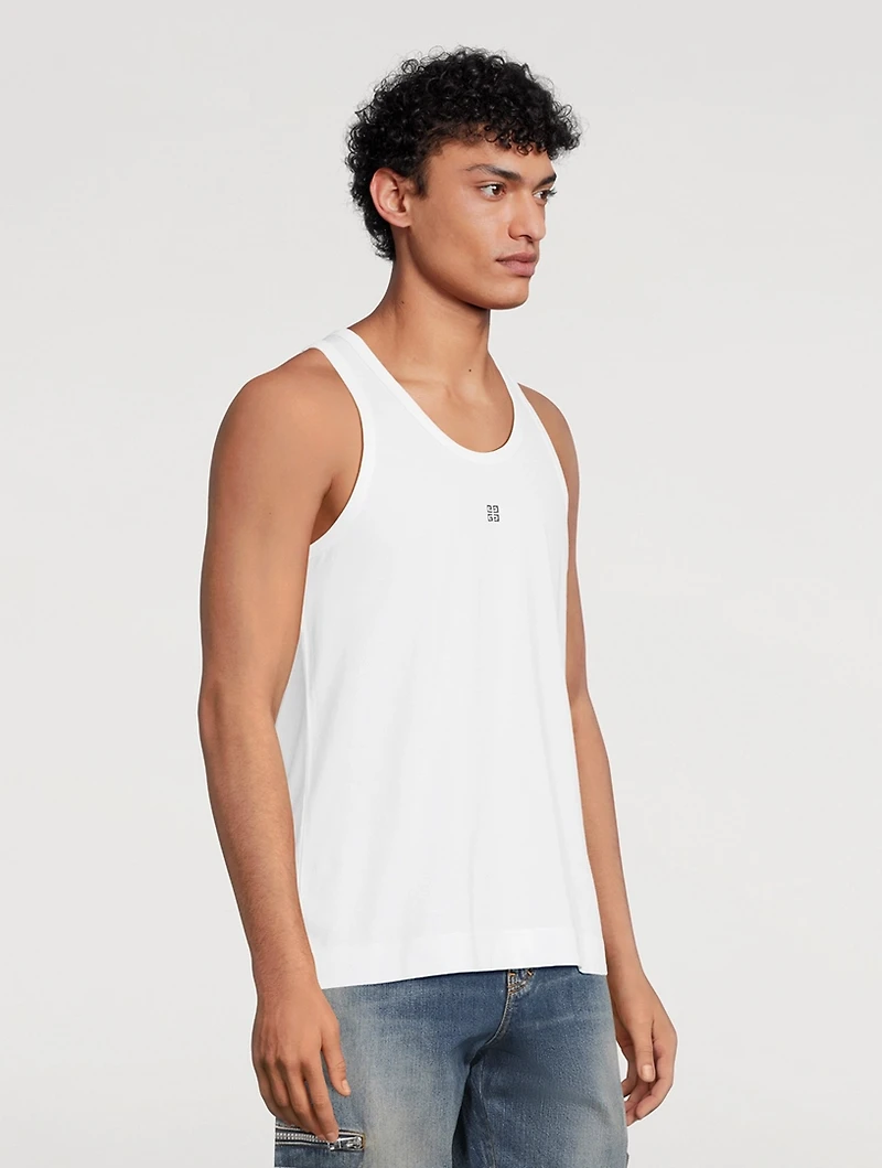 4G Contrast Tank Top