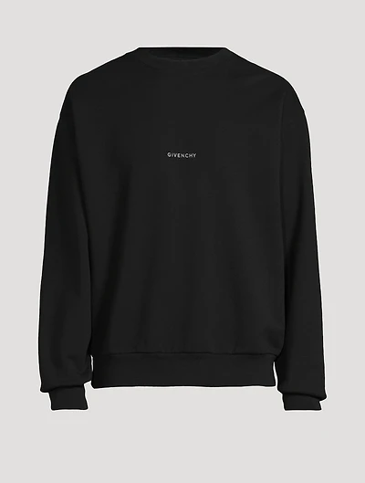 Cotton Logo Sweatshirt