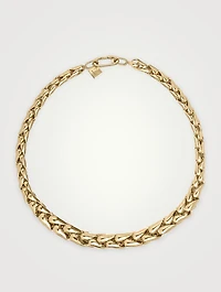 Gia 14K Gold Small Links Necklace