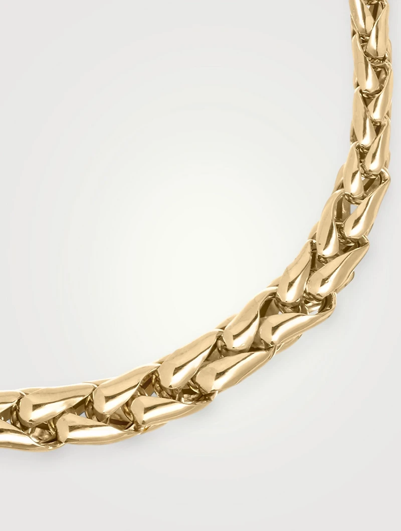 Gia 14K Gold Small Links Necklace