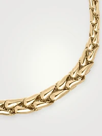 Gia 14K Gold Small Links Necklace