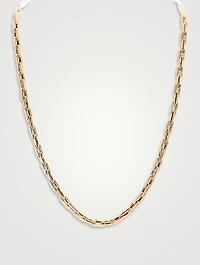 Lauren 14K Gold Extra Small Links Long Chain Necklace