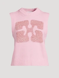 Butterfly Logo Sweater Vest