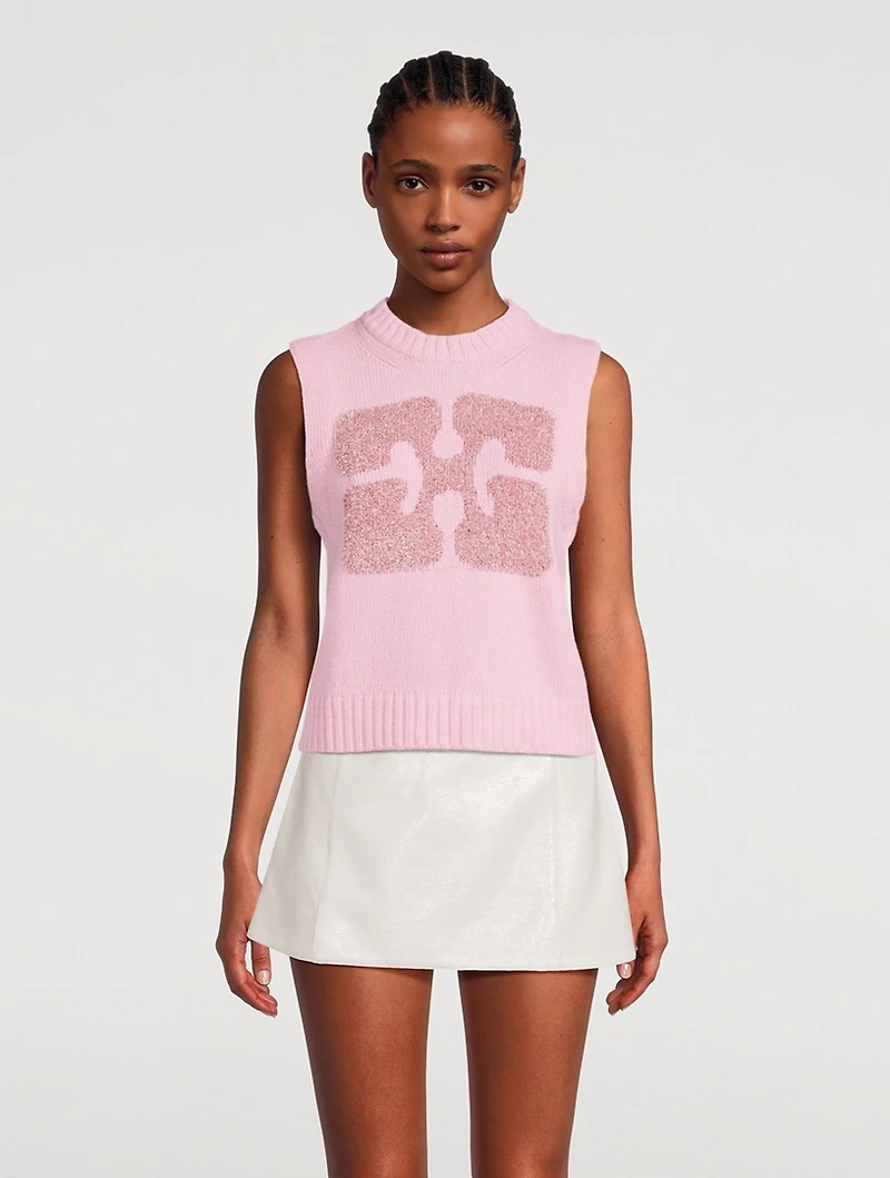 Butterfly Logo Sweater Vest