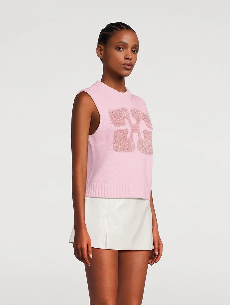 Butterfly Logo Sweater Vest