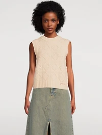 Bauble Knit Sweater Vest