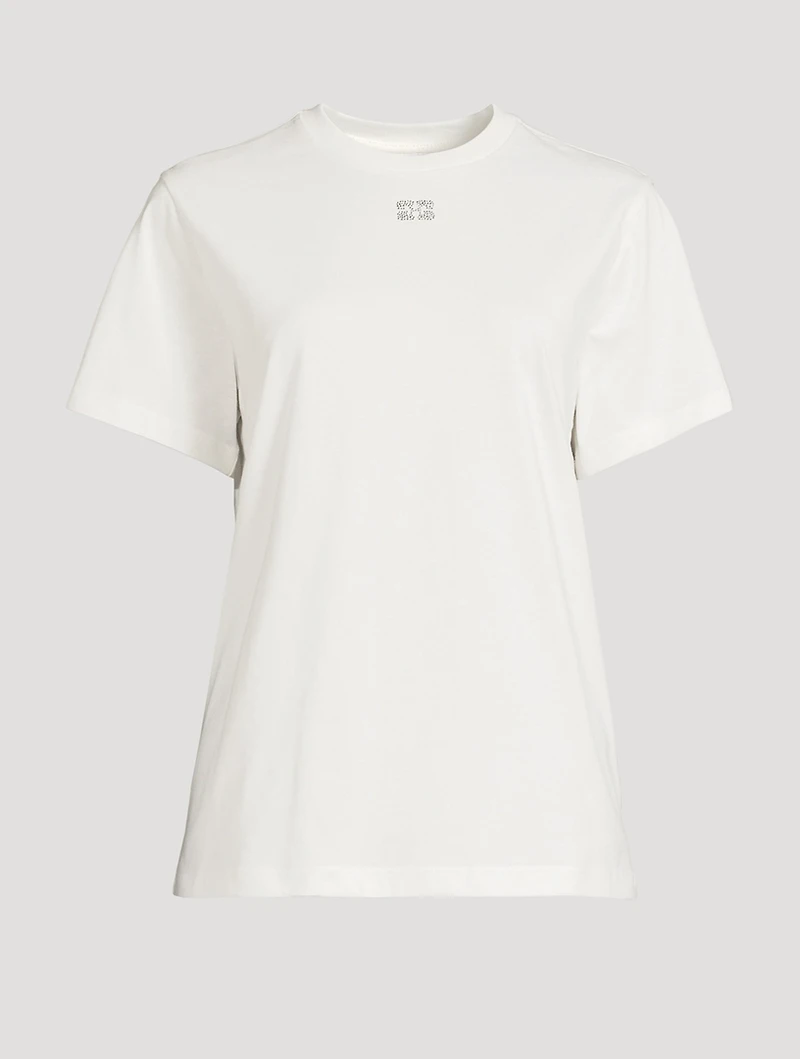 Embellished Butterfly Organic Cotton T-Shirt