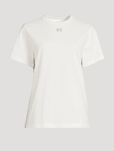 Embellished Butterfly Organic Cotton T-Shirt