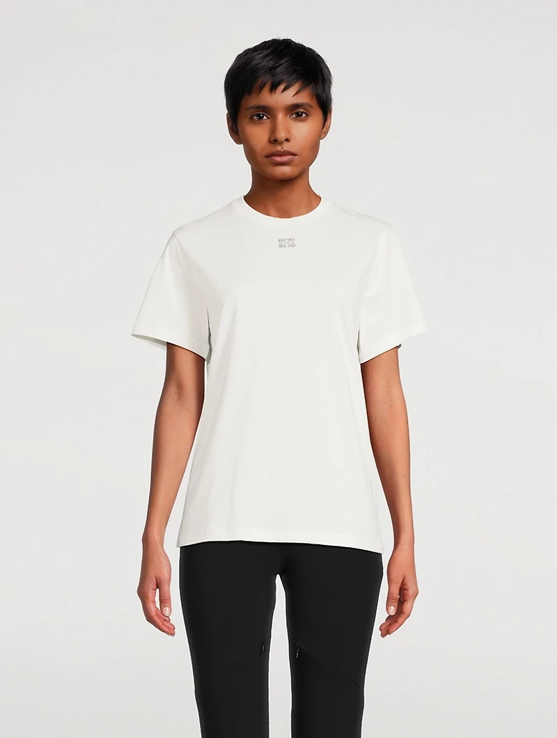Embellished Butterfly Organic Cotton T-Shirt
