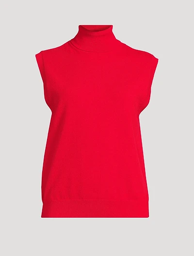 Sleeveless Turtleneck