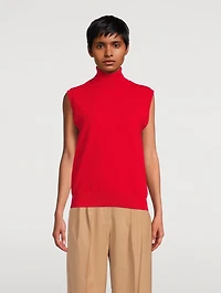 Sleeveless Turtleneck