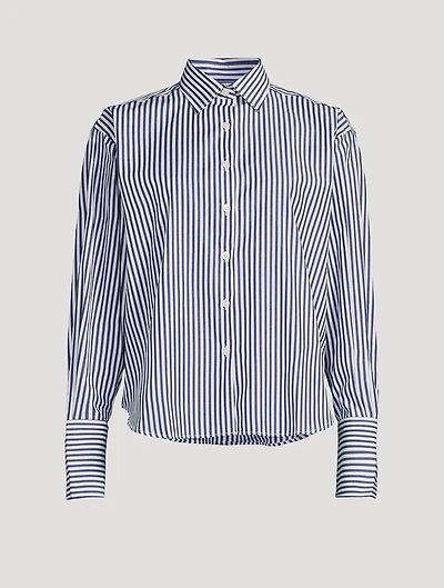 The Isabel Shirt Stripe Print