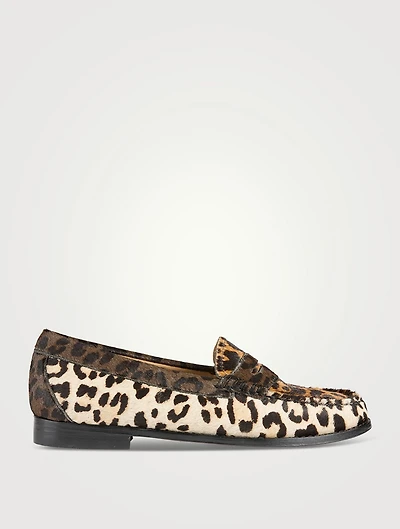 Whitney Weejuns® Pony Hair Loafers Leopard Print