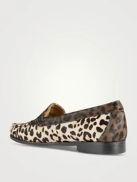 Whitney Weejuns® Pony Hair Loafers Leopard Print