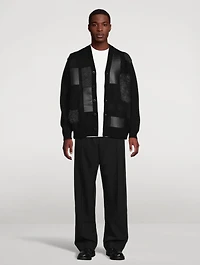 Mixed Media Cardigan